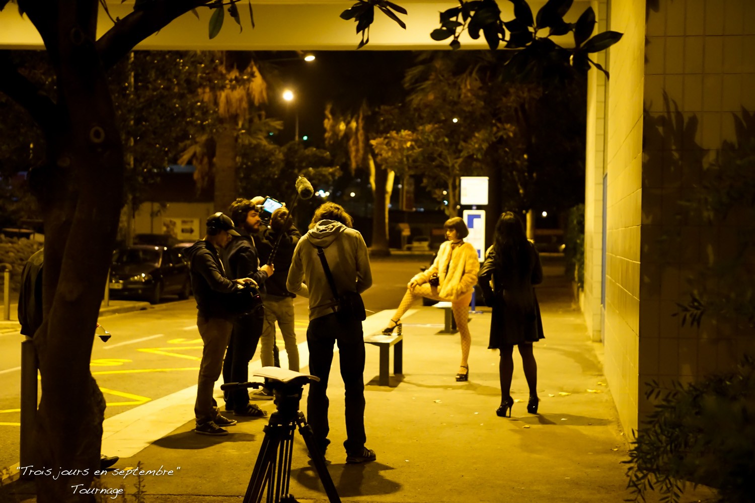 Backstage 3jes octobre 77