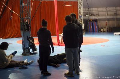 Les artistes du cirque piste d'Azur (pour Ce qui nous reste)