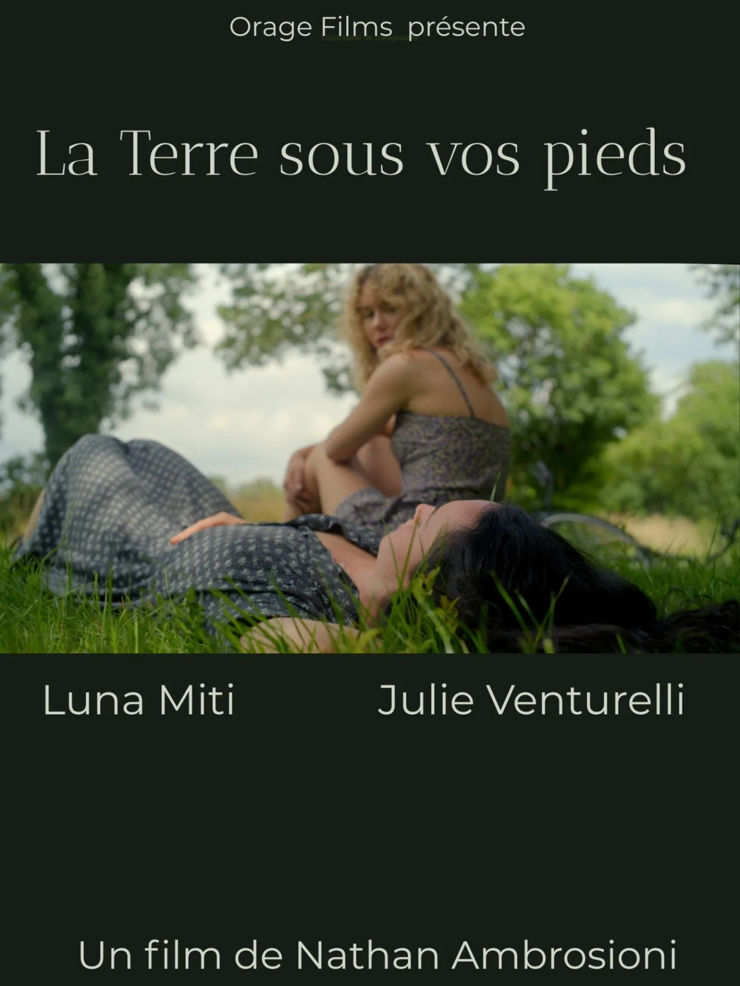 La terre sous vos pieds